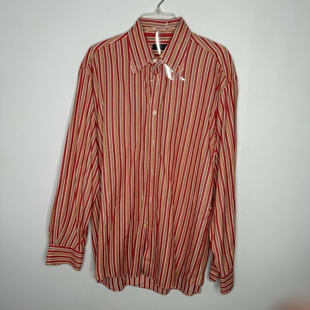 Canali button down shirt size large